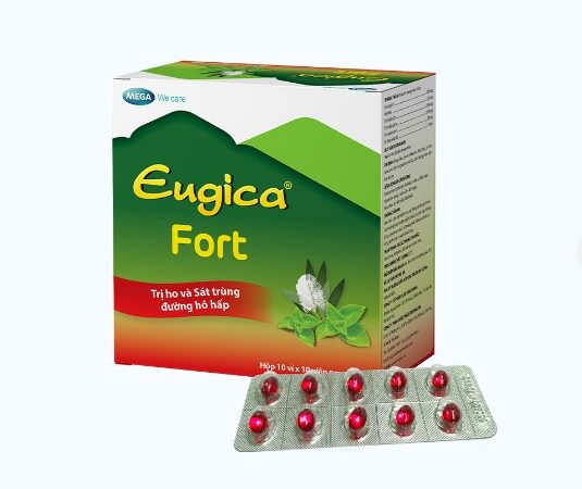 Eugica Fort капсулы от кашля из вьетнама на натуральной основе купить инструкция